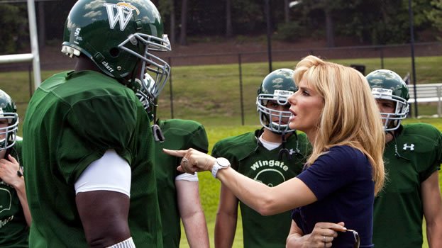 Sandra Bullock en The Blind Side, la película que la nominó como mejor actriz (EFE).